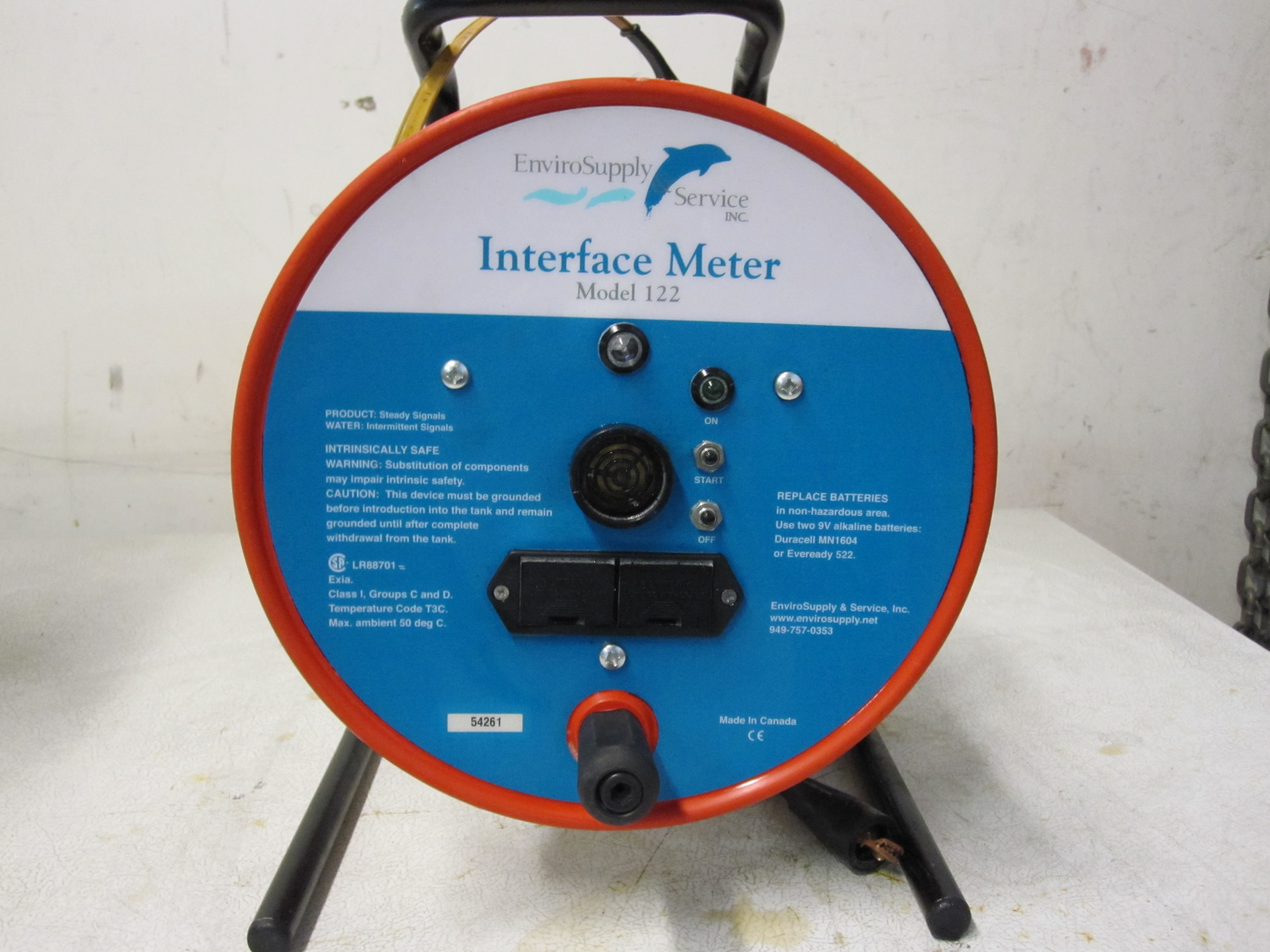 Post-decontamination Interface - Water Level Meter